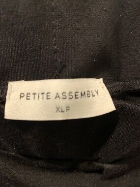 Black pants petite xl